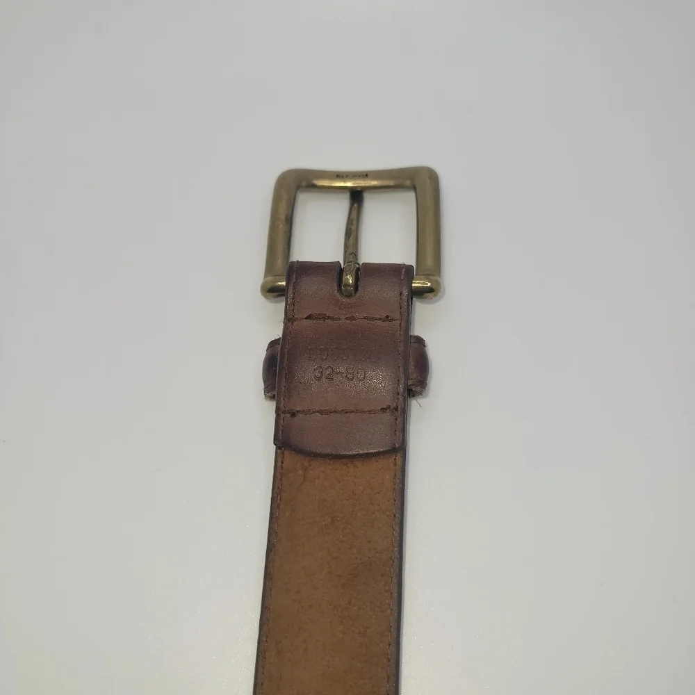 Oiled Chamois Cowhide Belt